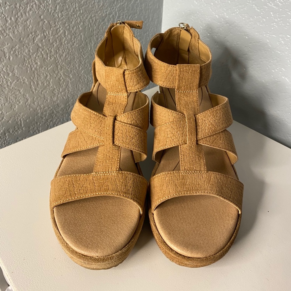 Dr. Scholls Later WMNs Tan Faux